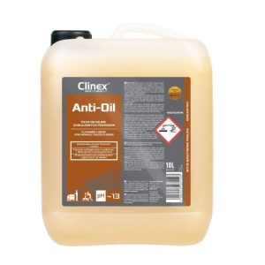 CLINEX Anti-Oil, 10 litri, detergent pentru suprafete imbibate in ulei