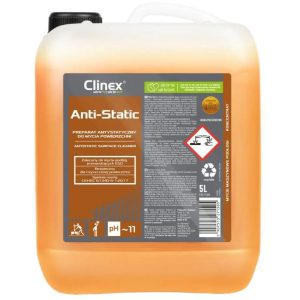 CLINEX Anti-Static, 5 litri, solutie curatare diverse suprafete cu efect antistatic si electrostatic