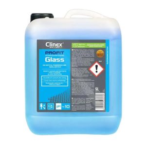 CLINEX PROFIT Glass, 5litri, solutie superconcentrata, pt curatat suprafete si obiecte din sticla