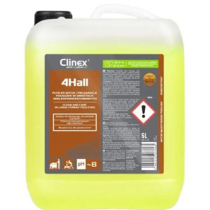 CLINEX 4Hall, 5 litri, detergent concentrat pentru suprafete mari, manual si pentru masini