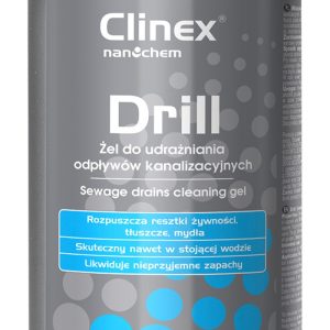 CLINEX Drill, 1 litru, solutie gel, pentru desfundat tevi