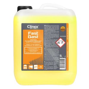 CLINEX FastGast, 5 litri, solutie degresare suprafete murdare de grasime dificila