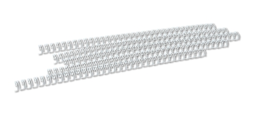 Spire metalice 9,5mm, pas 3:1", 100 buc/cutie, OPUS - alb