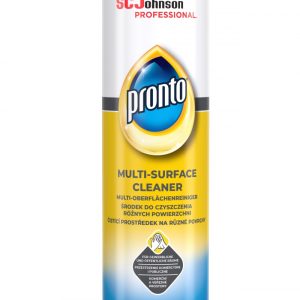 PRONTO Multi Surface Cleaner, spray cu spuma pentru curatare, stralucire si intretinere suprafete di