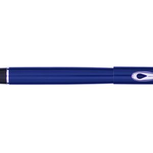 Stilou Diplomat Traveller, cu penita M, din otel inoxidabil - navy blue