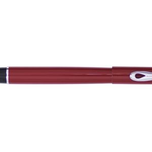 Stilou Diplomat Traveller, cu penita M, din otel inoxidabil - dark red