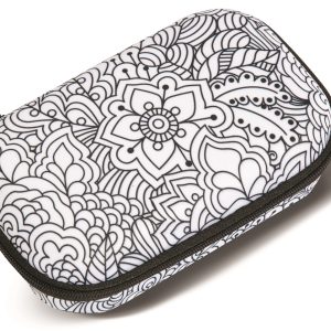 Penar cu fermoar, ZIPIT Color In Storage box - Leaves