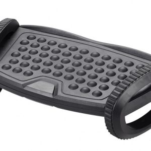 Suport pentru picioare, ergonomic, ajustabil (x1), 417x225x135mm, Q-Connect - negru