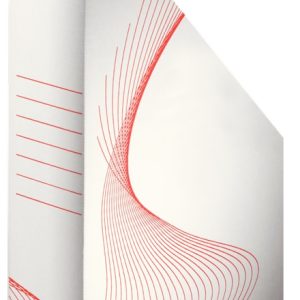 Suport vertical Esselte Standard, pentru documente, carton, 100% reciclat, FSC, reciclabil, A4, alb