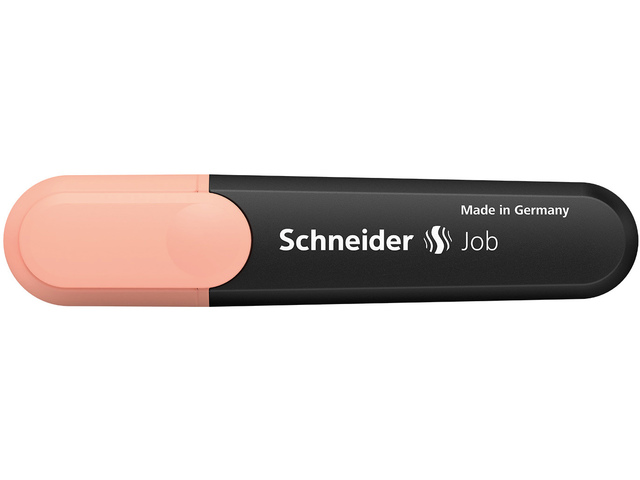 Textmarker SCHNEIDER Job Pastel, varf tesit 1+5mm - piersica
