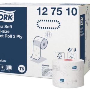 Hartie igienica TORK Premium Extra Soft , 3 straturi, 9.7cm x 70m, 27 role/bax - alba