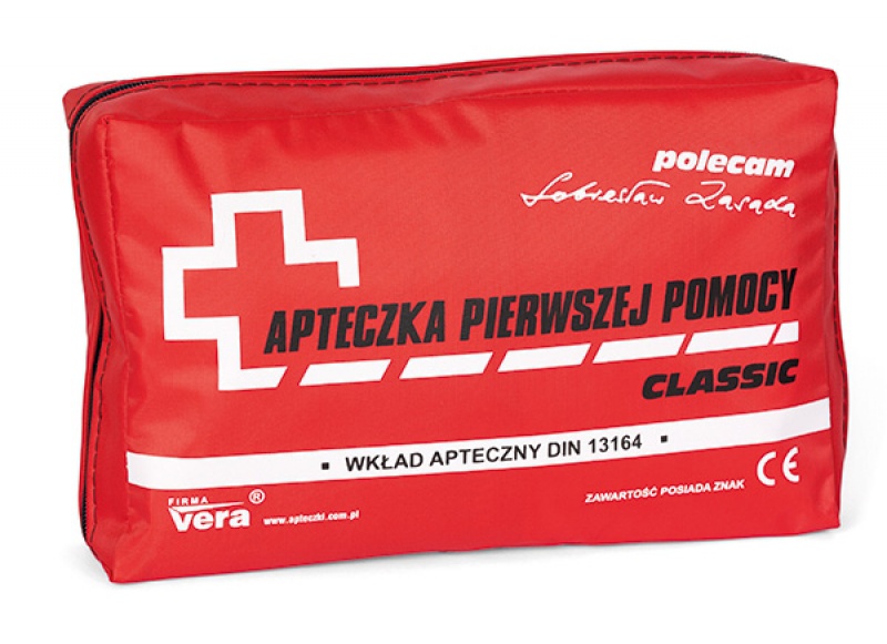 Kit prim ajutor Cerva - universal, in husa impermeabila
