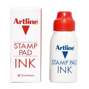 Tus ARTLINE, pentru stampile, 50ml - rosu