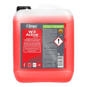 CLINEX W3 Active Shield, 5 litri, solutie delicata, curatare suprafete sanitare/bai