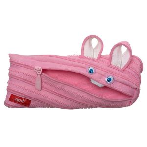Penar cu fermoar, ZIPIT Animals - iepure - roz deschis